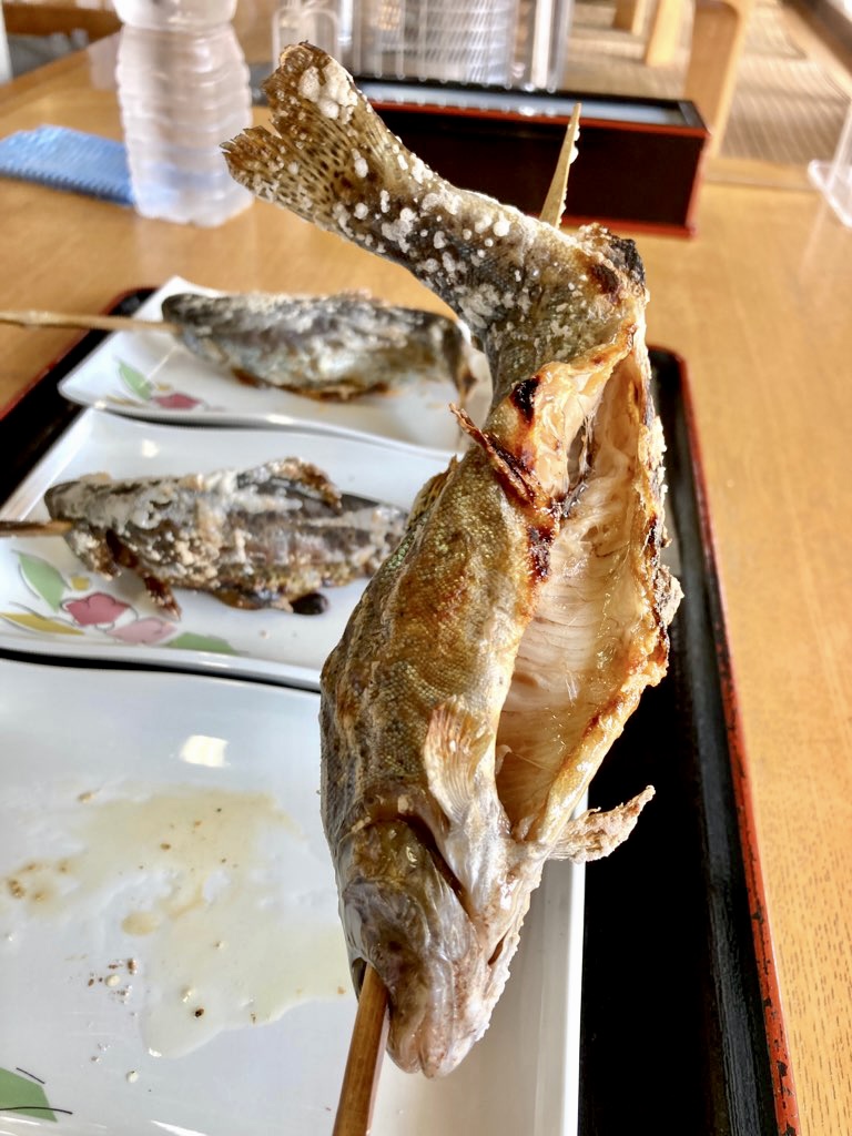 タキタロウ館焼き魚