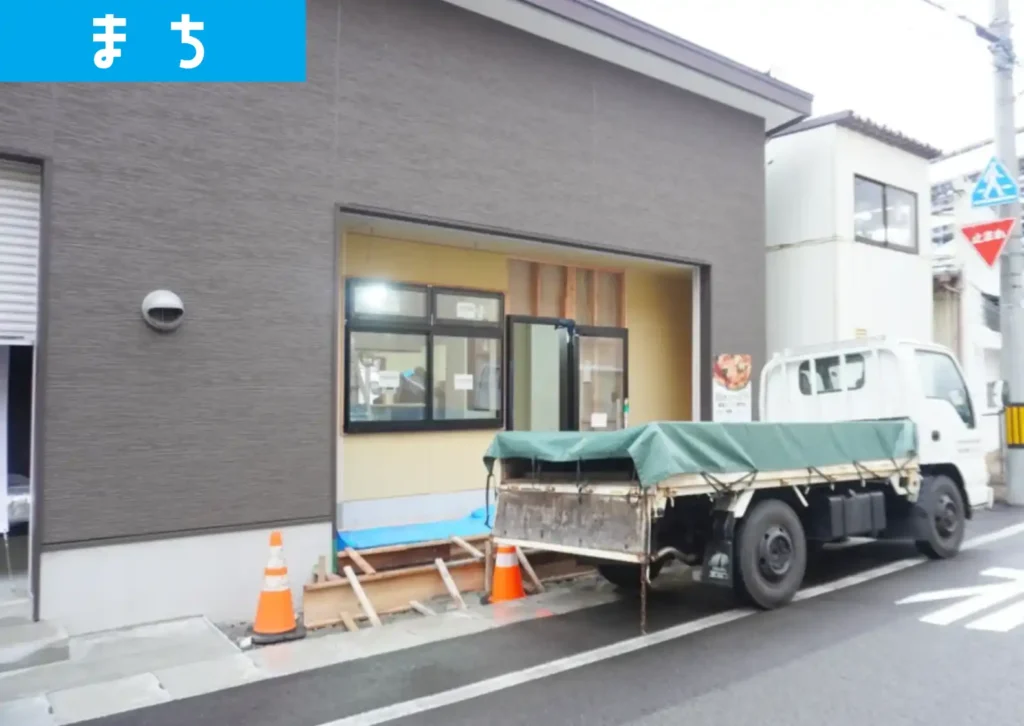 鶴岡市錦町に2026年1月にOPEN予定のファブロというピザ居酒屋バルの外観