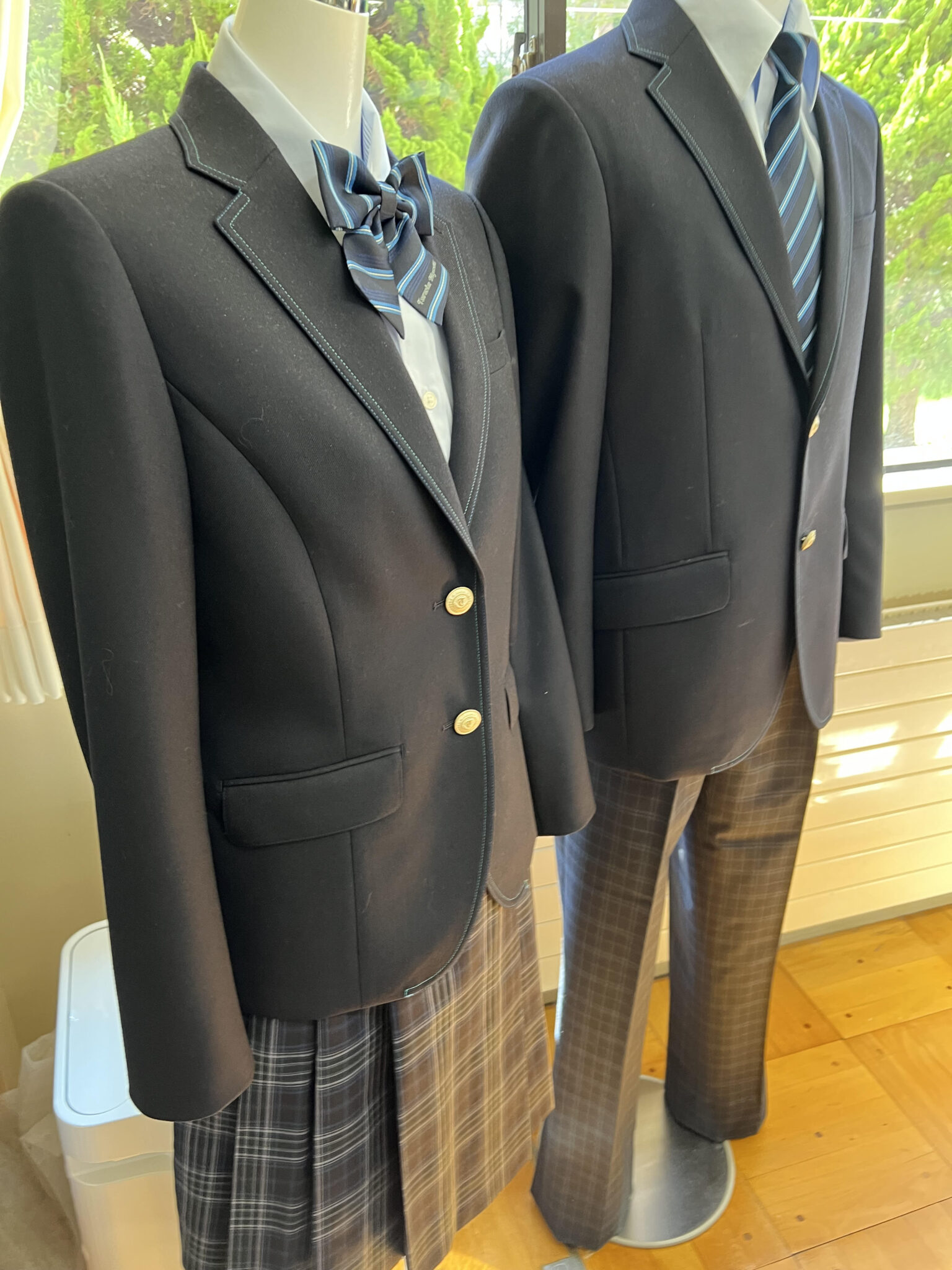 鶴岡東高校の制服が新年度から変わったらしいから見てみた
