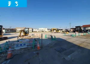 鶴岡市千石町の広大な敷地